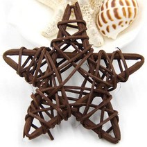 라탄볼 발향볼 나무별 브라운5개/디퓨저 리드 스틱, 단품