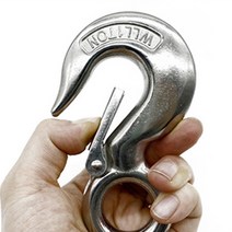 304스텐 아이후크 훅크 1톤 22mm 크레인 와이어로프