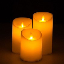 osshop 흔들리는 led 촛불 미니 전자 양초 중 캔들 프로포즈 용품 침실 인테리어 소품 촛대 티라이트 무드등, led양초 - 소 10cm