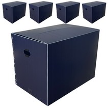 네오비 이사박스 고급벨크로형 5개묶음, 7호(700×400×500), 네이비