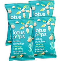 Lotus Pops - Popped Lotus (Water Lily) Seed Snacks – Low Calorie Gluten Free Snacks | Plant Protein, 1