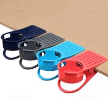 에코 다용도 테이블 컵홀더 테이블집게, 그레이