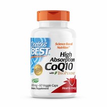 닥터베스트 코큐텐 CoQ10 120캡슐, 60 Count (Pack of 1)