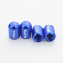 자동 휠 타이어 밸브 캡 경량 작업 XXR ENKEI ADVAN VOLK RAYS SSR wedsport 림 액세서리 4 개, 09 4PCS BLUE RAYS