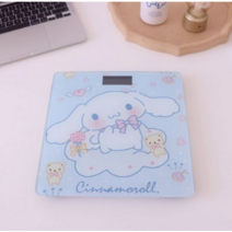 산리오 체중계 전자체중계 쿠로미 마이멜로디 시나모롤 가정용 학생 원룸 귀여운, 빅 도그 (USB 충전)