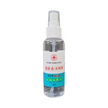 에버클린케어 살균 의약외품 손소독제 100ml 에탄올 70% (스프레이), 1개