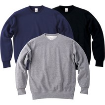 어반티 남여공용 헤비 쭈리 맨투맨 빅사이즈 무지 티셔츠