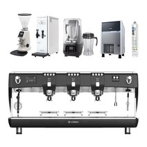 크렘 디아망 프로 커피머신기 DIAMANT PRO 3그룹 6종패키지, 크렘 디아망 PRO 3그룹 6종패키지