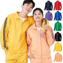 투라인 남여공용 트레이닝복 세트 츄리닝 트레이닝 바지 집업 커플 셋업