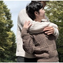 니팅핸즈 DIY_ (S M L사이즈) 가을 겨울 니트 스웨터뜨기 한글 서술형 도안, 블랙, L사이즈, 추가안함