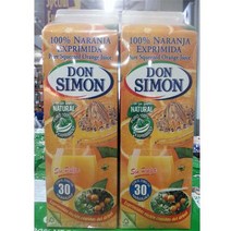 돈시몬 착즙주스 오렌지 2L x 2입, 2개입