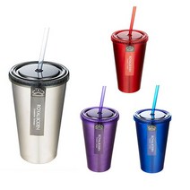 RLB331584로얄보덴 이중 빨대 텀블러 480ml 1P 1BOX 24EA 캠핑 차박 등산 낚시 A345645, 레드