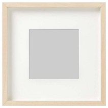 이케아 호브스타 액자 자작나무 프레임25x25cm내용물(12-23)x(12-23)cm
