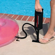 혼시티 에어매트 인텍스 더블 퀵 에어펌프