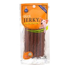 골든리트리버 오리저키스틱 애견간식40g 먹기좋은 칭찬간식 칭찬용먹이, 1개