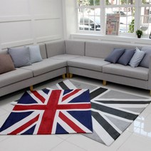 [리앤데코] 감성러그 유니온잭 플랙 영국기 125x150