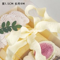 슈톨렌 포장 박스 상자 투명 롤 파운드 케이크, 한개옵션1, 상자 10개 + 노란 끈 9m