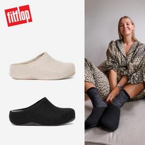 핏플랍 [국내공식] 슈브 펠트 클로그 겨울 뮬 슬리퍼