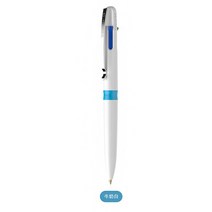 다기능볼펜 슈나이더 볼펜 TAKE4 푸시 타입 다기능 4 In 1 롤러 0.7mm 교체 가능한 코어 학용품, [01] WHITE