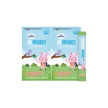 일동생활건강 키즈튼튼 루테인 어린이 눈건강 비타민C 블루베리맛 분말 2박스 2개월분