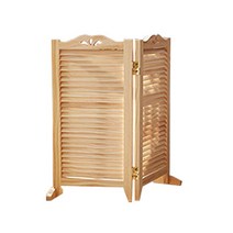 까사라움 원목 갤러리 타이니 파티션 2단, 내추럴