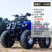 바이크 가솔린 성인 전기 오토바이 클래식 산악 입문용 4륜 자동차, 패키지33in및1후퇴체인전