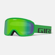 스노보드 스포츠 고글Giro Cruz 성인용 스노우 고글 - Loden 녹색 렌즈가 있는 밝은 녹색 워드마크 스트랩, 한개옵션0