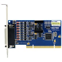 UOTEK PCI RS-485 RS-422 직렬 카드 2 포트 고속 DR44 확장 컨버터 절연 UT-732I, 한개옵션0
