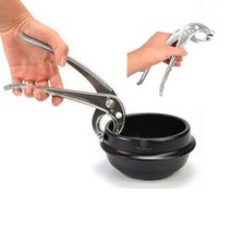 업소용 뚝배기집게 주방용 식당용 알루미늄 뚝배기 냄비 집게 국산 소형 19.5cm, ★개별상품☆
