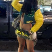 여성야구점퍼 봄 블루종 항공 대표팀 야구 레터맨 재킷 크롭 사이버 스트리트웨어 퍼 겨울 새틴 코트