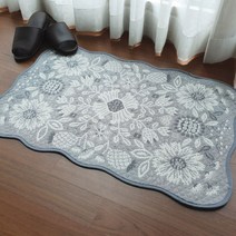 베누지오 워셔블 자카드 발매트 (50x70), 에쉬 그레이