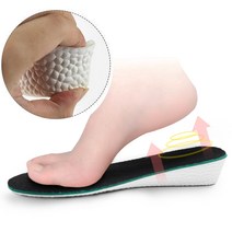 발이 편한 메쉬 메모리폼 키높이 깔창 신발 속굽깔창 1.5cm 2.5cm 3.5cm 일상 신발이클때