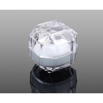 자개보석함 보물상자 나전칠기 보석함 자개 보석함20 개/몫 보석 상자 링 Earring 상자 아크릴 투명 웨딩