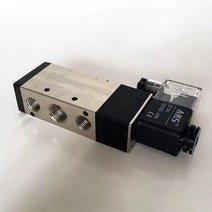 에어솔레노이드밸브 AKS 브랜드 품질 보증 3 년! 4V210-08 5 방향 2 위치 공압 솔레노이드 밸브 1/4 