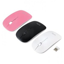 MS accto 뮤트 무소음 무선마우스, 본상품선택, 블랙