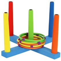 고리던지기 링던지기 링끼우기 링토스 링게임 링걸이 보관함 소프트 대형 어린이집 유치원 교회 체육 활동 교구 단체게임 Ring Toss Game