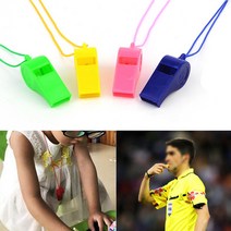 호루라기 체육대회 심판 운동경기 목걸이호각 3개호루라기 호각 휘슬 호신용호루라기 응원도구