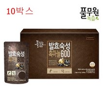 풀무원 건강즙 발효숙성 흑마늘600, 80ml, 300포