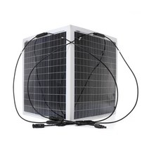 태양광 패널 캠핑카 카니발 개조 아파트 태양열 설치 고효율 ETFE300W 유연한 태양 전지 패널 휴대용 에너, 02 2pcs-600W