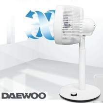 서큘레이터 가정용선풍기 저소음선풍기 회전선풍기 대우 써큘레이터 DEF-KC1020 스탠드선풍기, 상세페이지 참조