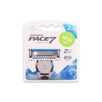 도루코 페이스 세븐 날 4P 남성면도 고급면도 남자면도 다용도면도, ☞ 도루코 페이스 세븐 날 4P 남성면도날 남자면도날