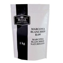 미국직구 로얄 커맨드 생마코나 아몬드 데친 - 1kg (2.2파운드) 스페인에서 수입 오일 지방 소금 고단백 샐러드 요구르트 시리얼용 한 스낵 & 토핑, 상세참조, 수량