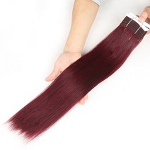 Joedir-더블 드로운 브라질 레미 헤어 번들 야키 스트레이트 위브 컬러 # P6/613 피아노 색상 금발, 10 Color  99J_06 18 inches