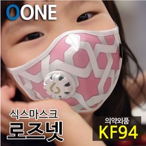 KF94 마스크 새부리형 어린이 아동 초등 핑크색 중형 미세먼지 황사 방역 밸브형 겨울 방한 명품 연예인 패션 컬러 면 천 숨쉬기편한 귀안아픈 국산 6mask 로즈넷 M, 식스마스크 로즈넷 M(7세이상 초등저학년 권장)