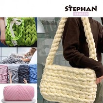 자이언트 얀 벨벳 망고실 빅얀 1KG 루피실 핑거니팅, 21_로얄레드핑크(면)