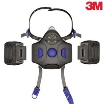 3M Secure Click HF-800시리즈 방독마스크 반면형면체 (필터미포함), 03.HF-803SD(대형), 1개