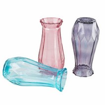 제이스토어 / 꽃병 투명유리 화병-대 약24cm, 블루, 쿠팡2 블루