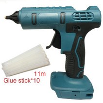 힛툴 히팅건 열풍기 가정용 전기 핫 멜트 글루 건 11m 열 온도 조절 18V 마끼다 배터리용 산업용 수리 도구, NO Battery