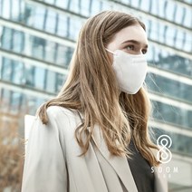 숨랩 숨쉬는 초청정 나노 예방마스크 화이트, 10박스, 10매입