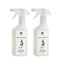 월간살림 자연성분 곰팡이제거제 400ml 1+1 깔끔 재발방지